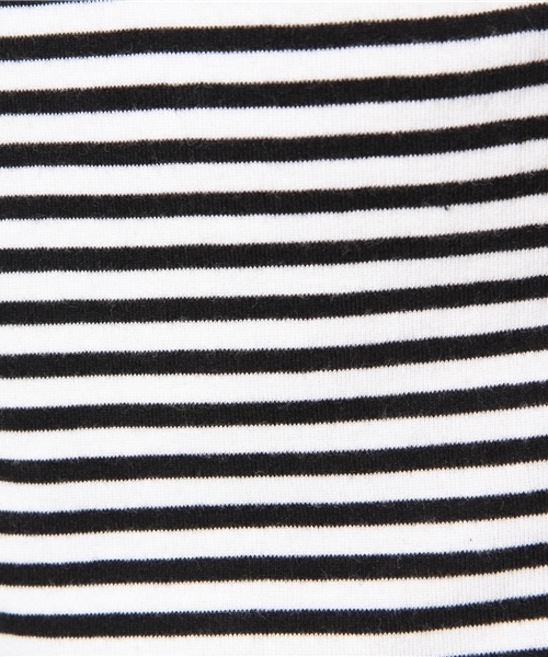 BEAUTY&YOUTH UNITED ARROWS(ビューティーアンドユースユナイテッドアローズ)の「BY フライス ボーダー Vネック ショートスリーブ§◆§4(Tシャツ/カットソー・メンズ・ブラック/ピンク/ロイヤルブルー/ワインレッド・SMALL/MEDIUM/LARGE/X-LARGE)」の10枚目の写真