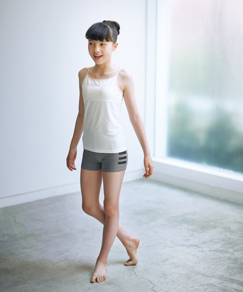 こどもグンゼ(コドモグンゼ)の「【adidas neo GIRL'S】キャミソール キッズ 女の子(キャミソール・キッズ・アクア/サックスブルー/ネイビー/ピンク系その他・140/150/160/165)」の10枚目の写真