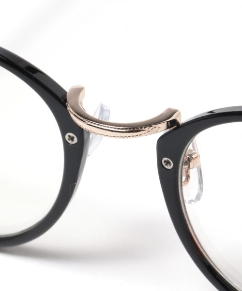 BAYFLOW（ベイフロー）の「メタルコンビボストンメガネ（サングラス・レディース・ブラック/キャメル・FREE）」の8枚目の写真