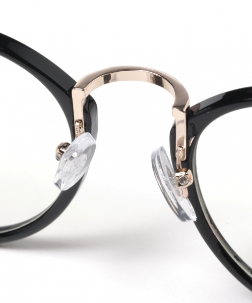 BAYFLOW（ベイフロー）の「メタルコンビボストンメガネ（サングラス・レディース・ブラック/キャメル・FREE）」の10枚目の写真