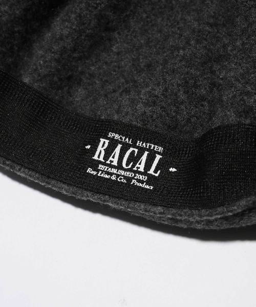 MR.OLIVE（ミスターオリーブ）の「RACAL×MR.OLIVE COLLABORATION /  MR ONE POINT WOOL BERET（ハンチング/ベレー帽・メンズ・ブラック/チャコールグレー/ダークブラウン・FREE）」の9枚目の写真