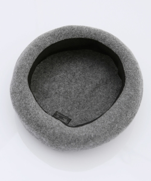 Luz Llena（ラズレナ）の「[ウール混]フェルトベレー帽（ハンチング/ベレー帽・レディース・ブラック/グレー/キャメル・ﾌﾘ-）」の9枚目の写真