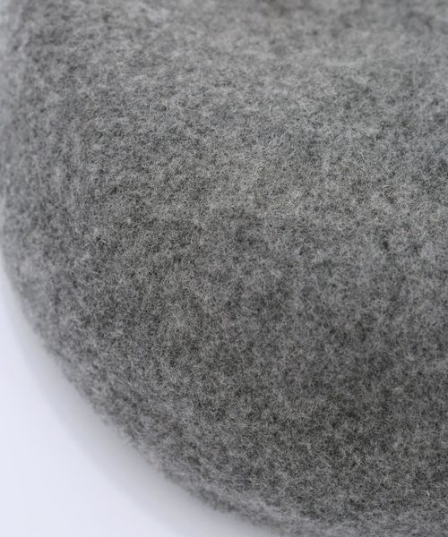 Luz Llena（ラズレナ）の「[ウール混]フェルトベレー帽（ハンチング/ベレー帽・レディース・ブラック/グレー/キャメル・ﾌﾘ-）」の11枚目の写真