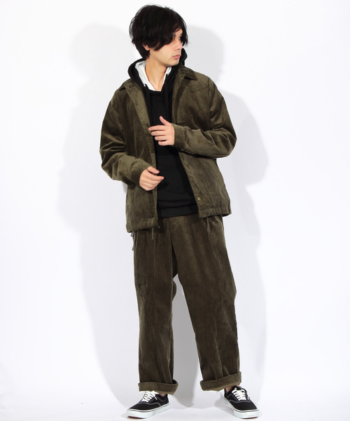 ８(eight)（エイト）の「コーデュロイ ワイドパンツ バギーパンツ（その他パンツ・メンズ・ブラック/ベージュ/ブラウン・MEDIUM/LARGE/X-LARGE）」の21枚目の写真