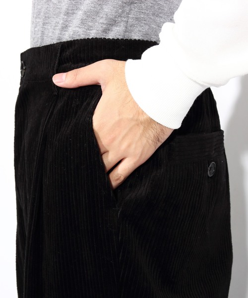 ８(eight)（エイト）の「コーデュロイ ワイドパンツ バギーパンツ（その他パンツ・メンズ・ブラック/ベージュ/ブラウン・MEDIUM/LARGE/X-LARGE）」の13枚目の写真