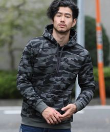 ニットフリース プルパーカー (ビスネームデザイン)