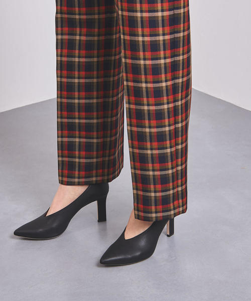 UNITED ARROWS（ユナイテッドアローズ）の「UWSC ハイウエスト ワイドパンツ②（その他パンツ・レディース・その他7/ベージュ/ネイビー/その他2・38/36/34）」の21枚目の写真