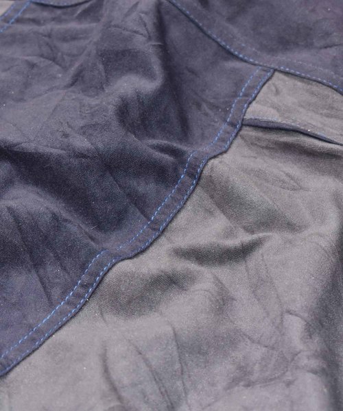 PUMA（プーマ）の「【ヴィンテージ古着】90's PUMA/プーマ ベロア ジャージ トラックジャケット（ジャージ・メンズ・ネイビー・LARGE）」の5枚目の写真