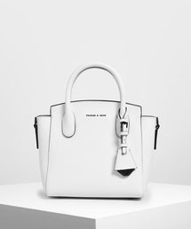 CHARLES & KEITH｜チャールズ & キースのバッグ（ホワイト/白色