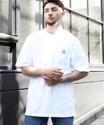 Carhartt | カーハート carhartt ロゴ 半袖Tシャツ ポケット付き ビッグシルエット(Tシャツ/カットソー)
