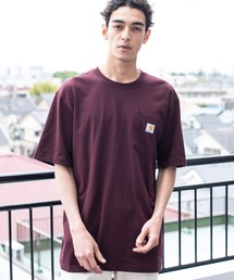 Carhartt | カーハート carhartt ロゴ 半袖Tシャツ ポケット付き ビッグシルエット(Tシャツ/カットソー)