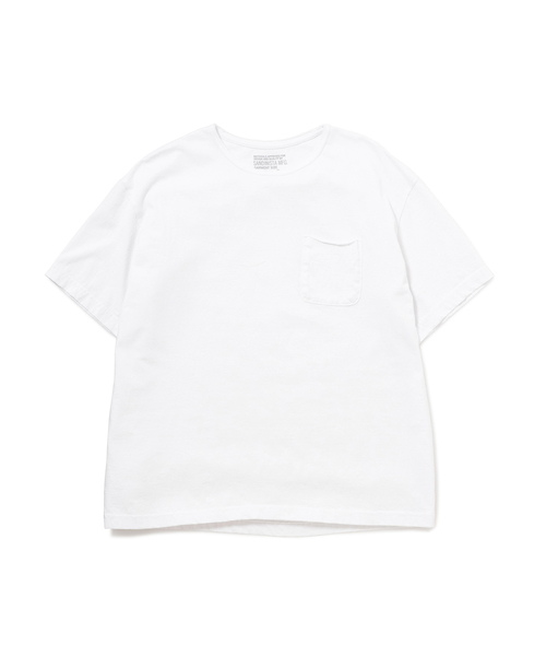 Sandinista(サンディニスタ)の「Easy Fit Damaged Pocket Tee / イージーフィットアメリカコットンポケットTシャツ(Tシャツ/カットソー・メンズ・ホワイト/チャコールグレー/ブラック/カーキ・SMALL/MEDIUM/LARGE)」の13枚目の写真