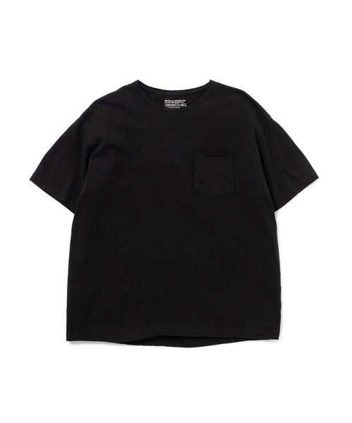 Sandinista(サンディニスタ)の「Easy Fit Damaged Pocket Tee / イージーフィットアメリカコットンポケットTシャツ(Tシャツ/カットソー・メンズ・ホワイト/チャコールグレー/ブラック/カーキ・SMALL/MEDIUM/LARGE)」の14枚目の写真