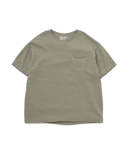 Sandinista(サンディニスタ)の「Easy Fit Damaged Pocket Tee / イージーフィットアメリカコットンポケットTシャツ(Tシャツ/カットソー・メンズ・ホワイト/チャコールグレー/ブラック/カーキ・SMALL/MEDIUM/LARGE)」の15枚目の写真
