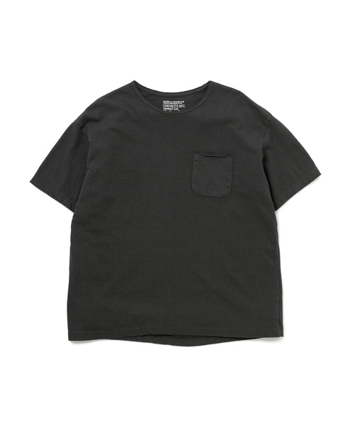 Sandinista(サンディニスタ)の「Easy Fit Damaged Pocket Tee / イージーフィットアメリカコットンポケットTシャツ(Tシャツ/カットソー・メンズ・ホワイト/チャコールグレー/ブラック/カーキ・SMALL/MEDIUM/LARGE)」の16枚目の写真