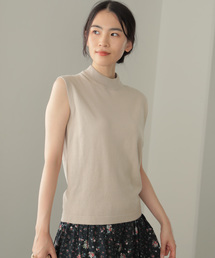 AMERICAN HOLIC | ミニハイネックノースリーブニットプルオーバー(ニット/セーター)