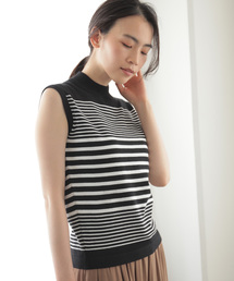 AMERICAN HOLIC | ミニハイネックノースリーブニットプルオーバー(ニット/セーター)