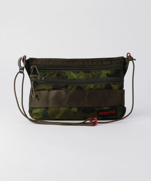 BRIEFING(ブリーフィング)の「【BRIEFING/ブリーフィング】SACOCHE S SL PACKBLE (BRM182201)(ショルダーバッグ・メンズ・ブラック/オリーブ/カモフラージュ・FREE)」の1枚目の写真