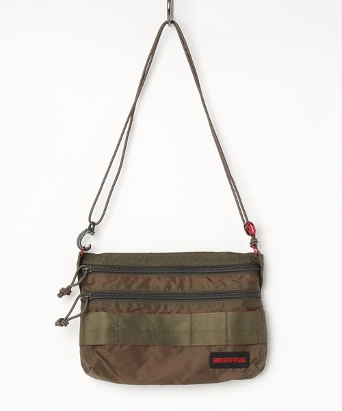 BRIEFING(ブリーフィング)の「【BRIEFING/ブリーフィング】SACOCHE S SL PACKBLE (BRM182201)(ショルダーバッグ・メンズ・ブラック/オリーブ/カモフラージュ・FREE)」の13枚目の写真