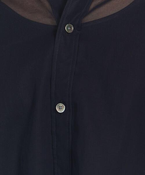 Beauty ＆ youth  コットンオーガンジーバンドカラーシャツ BEAUTY&YOUTH UNITED ARROWS（ビューティーアンドユースユナイテッド