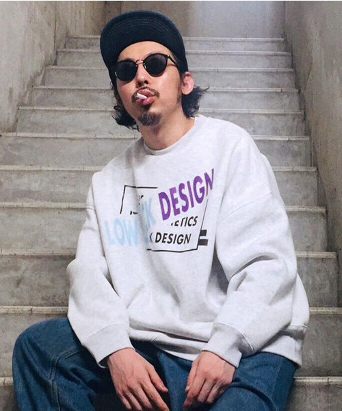 JACKROSE(ジャックローズ)の「WEARISTA MasaakiOoue×JACKROSE-BIGシルエット・スウェット(スウェット・メンズ・ホワイト/ブラック/グレー・M/L)」の3枚目の写真