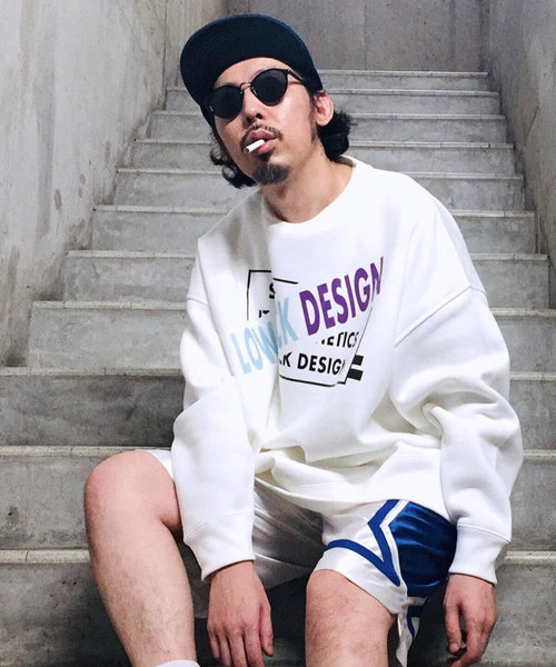 JACKROSE(ジャックローズ)の「WEARISTA MasaakiOoue×JACKROSE-BIGシルエット・スウェット(スウェット・メンズ・ホワイト/ブラック/グレー・M/L)」の1枚目の写真