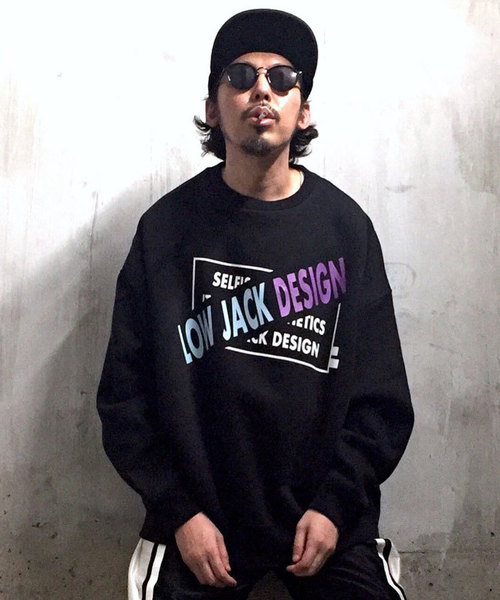JACKROSE(ジャックローズ)の「WEARISTA MasaakiOoue×JACKROSE-BIGシルエット・スウェット(スウェット・メンズ・ホワイト/ブラック/グレー・M/L)」の2枚目の写真