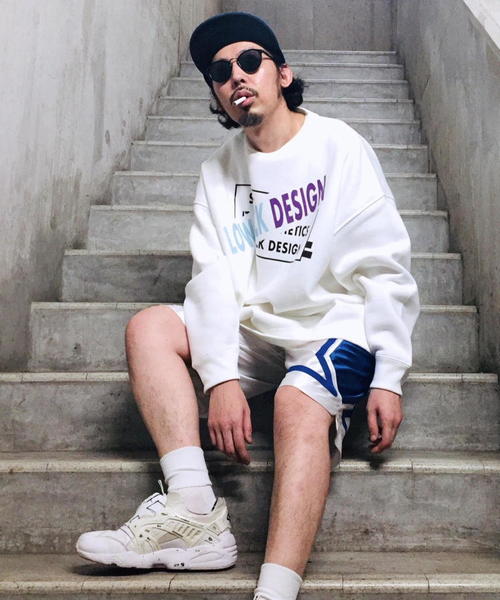 JACKROSE(ジャックローズ)の「WEARISTA MasaakiOoue×JACKROSE-BIGシルエット・スウェット(スウェット・メンズ・ホワイト/ブラック/グレー・M/L)」の4枚目の写真