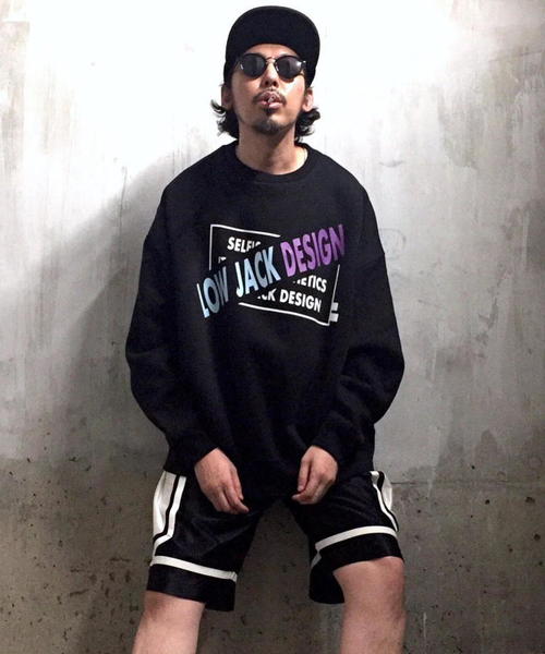 JACKROSE(ジャックローズ)の「WEARISTA MasaakiOoue×JACKROSE-BIGシルエット・スウェット(スウェット・メンズ・ホワイト/ブラック/グレー・M/L)」の5枚目の写真