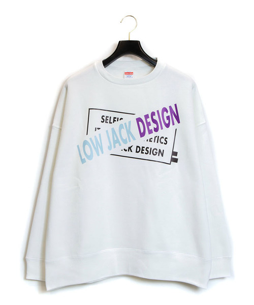 JACKROSE(ジャックローズ)の「WEARISTA MasaakiOoue×JACKROSE-BIGシルエット・スウェット(スウェット・メンズ・ホワイト/ブラック/グレー・M/L)」の7枚目の写真