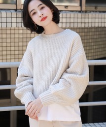 LOWRYS FARM | カノコショートプルオーバー　860709(ニット/セーター)