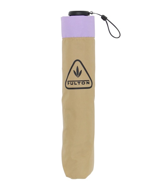 FULTON(フルトン)の「折りたたみ傘 ”切り継ぎ バイカラー”(折りたたみ傘・レディース・ダークパープル/ラベンダー/ブルー系その他3/チェリーピンク・FREE)」の3枚目の写真