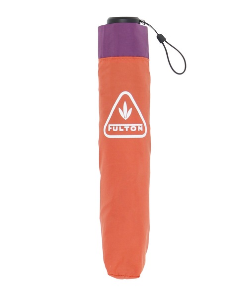 FULTON(フルトン)の「折りたたみ傘 ”切り継ぎ バイカラー”(折りたたみ傘・レディース・ダークパープル/ラベンダー/ブルー系その他3/チェリーピンク・FREE)」の1枚目の写真