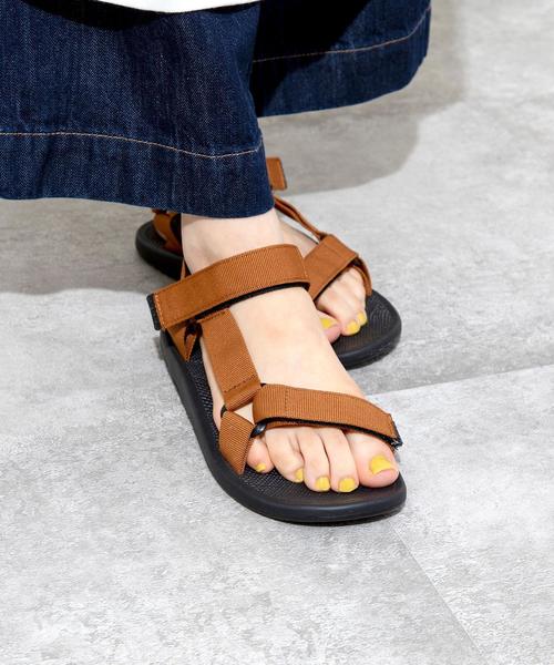 coen（コーエン）の「シンプルスポーツサンダル#（サンダル・レディース・ブラウン/ブラック・SMALL/MEDIUM/X-LARGE/LARGE）」の7枚目の写真
