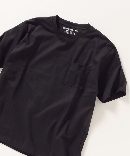 SHIPS any(シップス エニィ)の「SHIPS any: 10FUNCTION 天竺 クルーネック Tシャツ(Tシャツ/カットソー・メンズ・ホワイト/ブラック/ネイビー/グレー/ブラウン系その他・SMALL/MEDIUM/LARGE/X-LARGE/X-SMALL)」の3枚目の写真