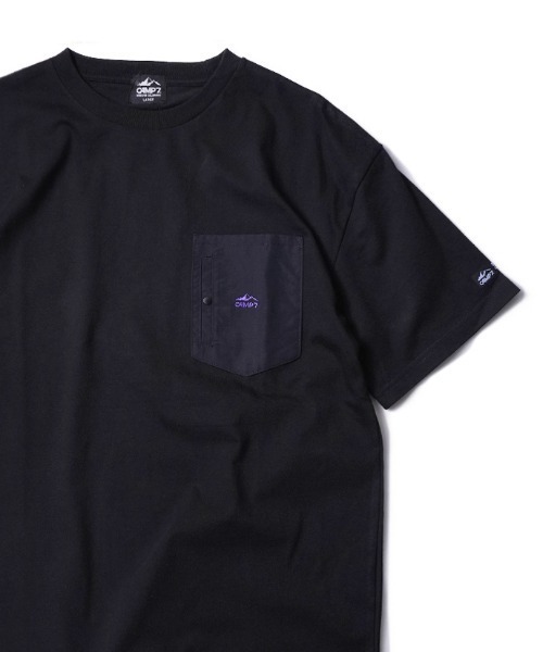CAMP7(キャンプセブン)の「《CAMP7》NYLON POCKET TEE(Tシャツ/カットソー・メンズ・ホワイト/ブラック・MEDIUM/LARGE/X-LARGE)」の1枚目の写真