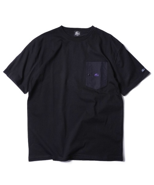 CAMP7(キャンプセブン)の「《CAMP7》NYLON POCKET TEE(Tシャツ/カットソー・メンズ・ホワイト/ブラック・MEDIUM/LARGE/X-LARGE)」の6枚目の写真