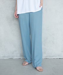 Aunt Marie's | AUNT MARIE'S センタープレスセミワイドカラースラックス【低身長向けSサイズ有】(その他パンツ)