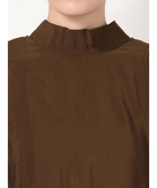 MERCURYDUO（マーキュリーデュオ）の「バックリボンキャンディスリーブブラウス（シャツ/ブラウス・レディース・ベージュ/ブラウン/ミント・FREE）」の5枚目の写真