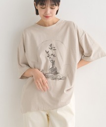 ユニセックス -by RYOJI OBATA×OMNES プリント半袖Tシャツ