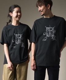 OMNES | ユニセックス　-by RYOJI OBATA×OMNES プリント半袖Tシャツ(Tシャツ/カットソー)