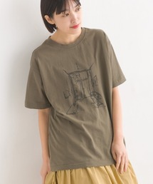 ユニセックス -by RYOJI OBATA×OMNES プリント半袖Tシャツ