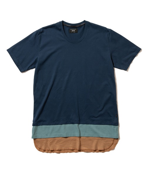 glamb（グラム）の「【glambTri layered CS / トライレイヤードカットソー/GB0220/CS01（Tシャツ/カットソー・メンズ・ホワイト/ブラック/ネイビー・1/2/4/3）」の14枚目の写真