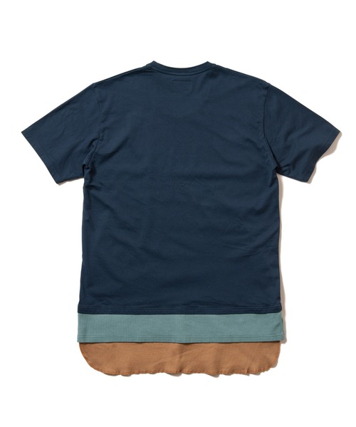 glamb（グラム）の「【glambTri layered CS / トライレイヤードカットソー/GB0220/CS01（Tシャツ/カットソー・メンズ・ホワイト/ブラック/ネイビー・1/2/4/3）」の16枚目の写真