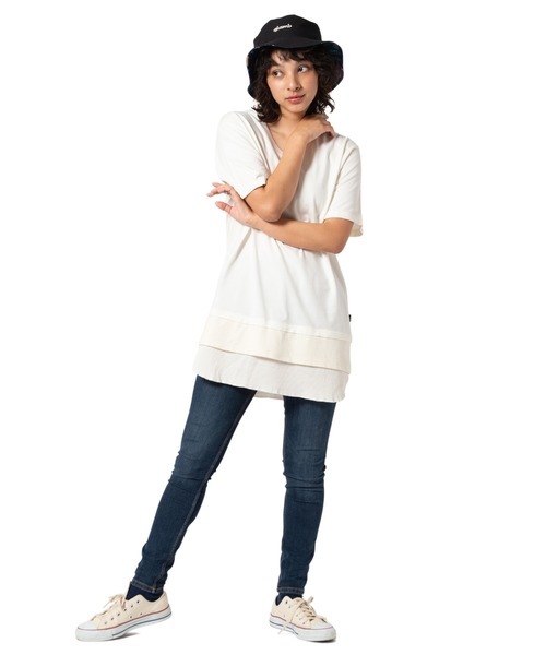 glamb（グラム）の「【glambTri layered CS / トライレイヤードカットソー/GB0220/CS01（Tシャツ/カットソー・メンズ・ホワイト/ブラック/ネイビー・1/2/4/3）」の13枚目の写真