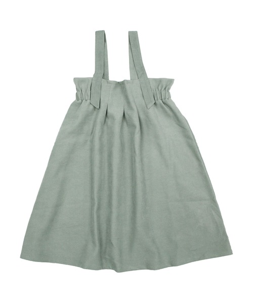 Bee des Bee（ビーデスビー）の「コーデュロイ風ジャンパースカート（ジャンパースカート・キッズ・ピンクベージュ/ブルー/ベージュ/ライトグレー/ブラック/モスグリーン/ブラック系/グリーン系/ブルー系その他/パープル/アイボリー・120cm/130cm/140cm/150cm/110cm/100cm）」の22枚目の写真