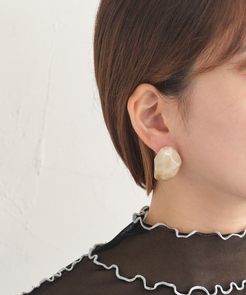 sfy(スフィ)の「マーブルストーンピアスセット/marble stone pair 金アレ対応(ピアス(両耳用)・レディース・その他1/その他2/その他3・FREE)」の12枚目の写真