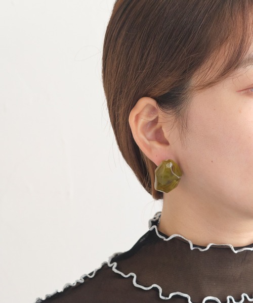 sfy(スフィ)の「マーブルストーンピアスセット/marble stone pair 金アレ対応(ピアス(両耳用)・レディース・その他1/その他2/その他3・FREE)」の14枚目の写真