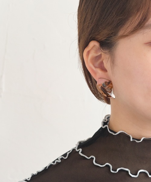 sfy(スフィ)の「マーブルストーンピアスセット/marble stone pair 金アレ対応(ピアス(両耳用)・レディース・その他1/その他2/その他3・FREE)」の15枚目の写真