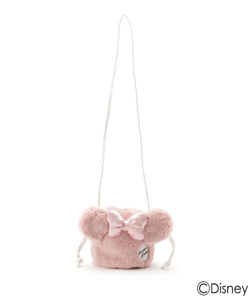 セール Disney ディズニー ファー巾着ポシェット ポーチ Disney ディズニー のファッション通販 Zozotown